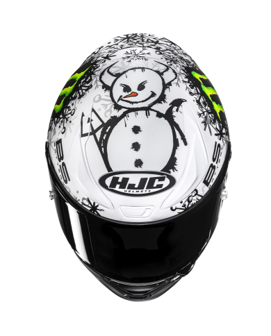 CASCO HJC RPHA 1 V2 CARBON SNOW DIABLO