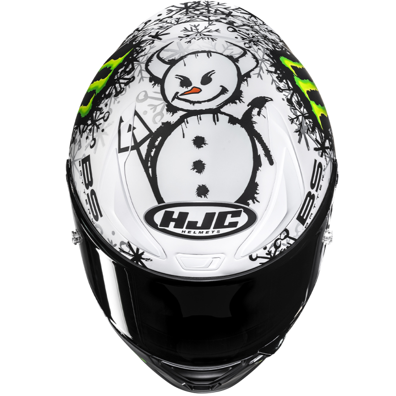 CASCO HJC RPHA 1 V2 CARBON SNOW DIABLO