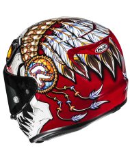 CASCO HJC RPHA 12 SKULLY MC1