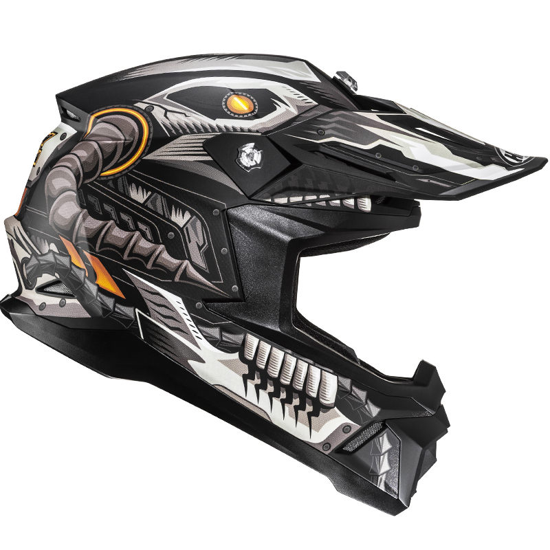 CASCO HJC C50 MECHA BEAST MC5SF