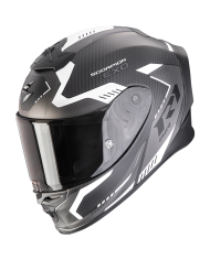 CASCO SCORPION EXO-R1 EVO CARBON AIR PROPEL BLACK MATT/SILVER