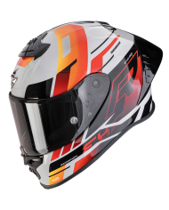 CASCO SCORPION EXO-R1 EVO II AIR ADRENALINE GREY/RED/ORANGE