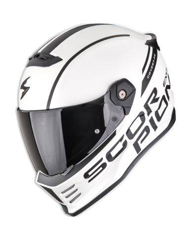CASCO SCORPION COVERT FX DANKO WHITE MATT/BLACK