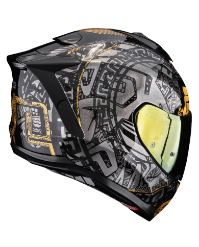 CASCO SCORPION EXO-1500 AIR APUS BLACK/GREY/GOLD