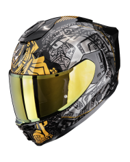 CASCO SCORPION EXO-1500 AIR APUS BLACK/GREY/GOLD