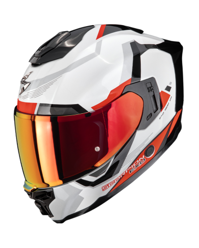CASCO SCORPION EXO-1500 AIR ARENA WHITE/RED