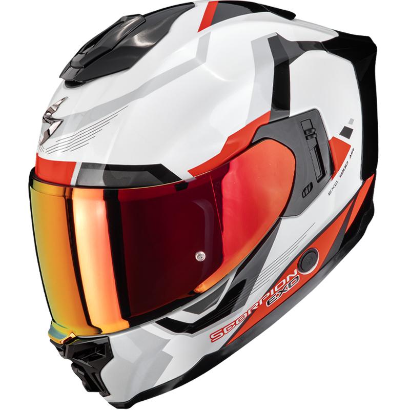 CASCO SCORPION EXO-1500 AIR ARENA WHITE/RED
