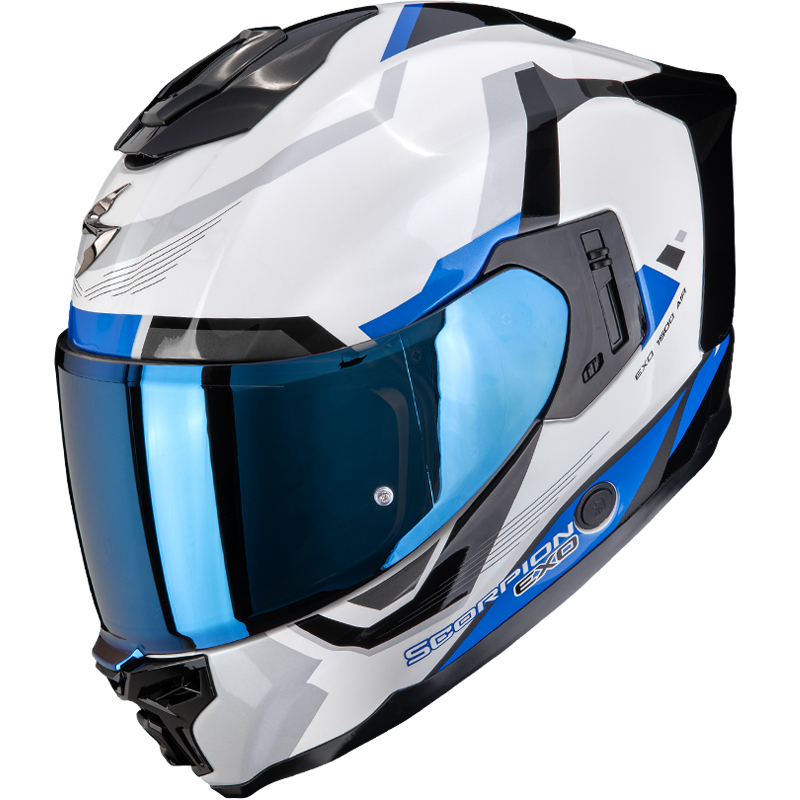 CASCO SCORPION EXO-1500 AIR ARENA WHITE/BLUE