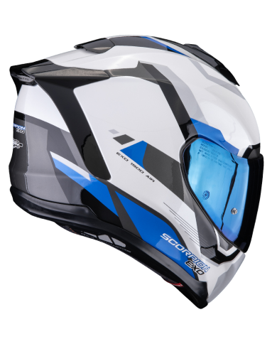 CASCO SCORPION EXO-1500 AIR ARENA WHITE/BLUE