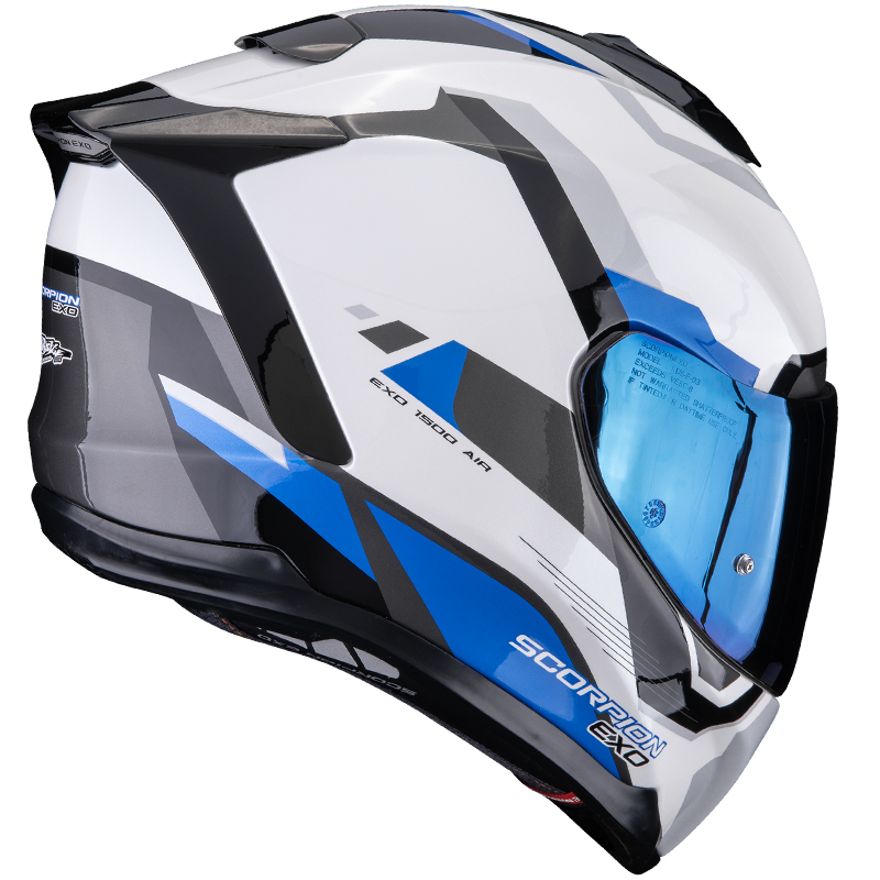 CASCO SCORPION EXO-1500 AIR ARENA WHITE/BLUE