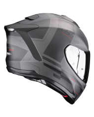 CASCO SCORPION EXO-1500 AIR DUAL SILVER MATT/BLACK/RED