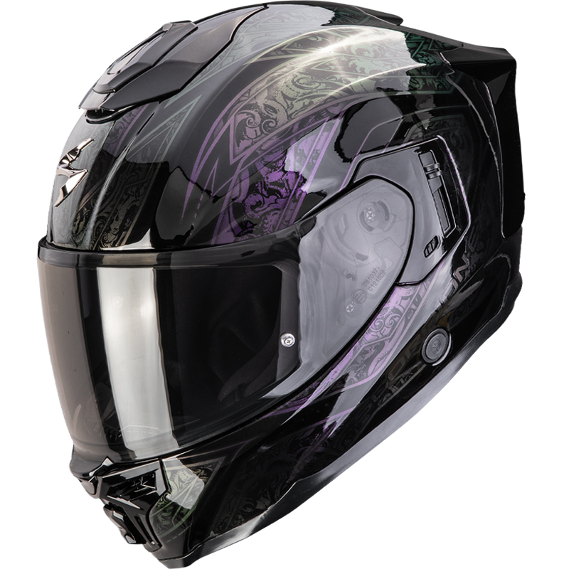 CASCO SCORPION EXO-1500 AIR FANTASY BLACK/CHAMALEON