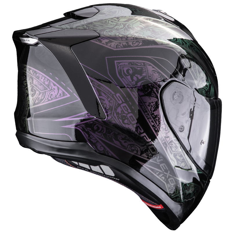 CASCO SCORPION EXO-1500 AIR FANTASY BLACK/CHAMALEON