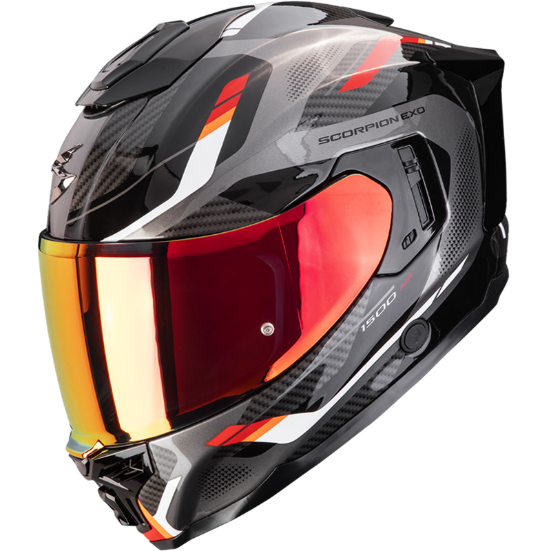 CASCO SCORPION EXO-1500 AIR SLEEK BLACK/RED