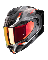 CASCO SCORPION EXO-1500 AIR SLEEK BLACK/RED