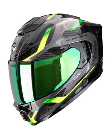 CASCO SCORPION EXO-1500 AIR SLEEK BLACK/GREEN