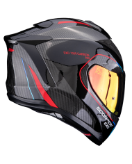 CASCO SCORPION EXO-1500 CARBON AIR MUNDI BLACK/RED