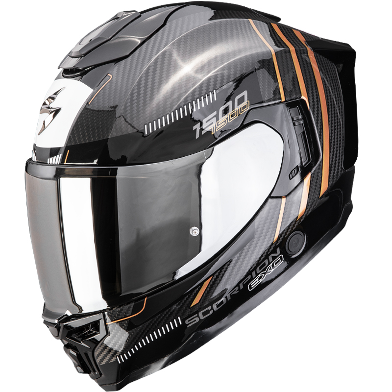 CASCO SCORPION EXO-1500 CARBON AIR CITY BLACK/COPPER