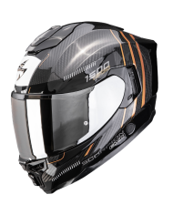 CASCO SCORPION EXO-1500 CARBON AIR CITY BLACK/COPPER