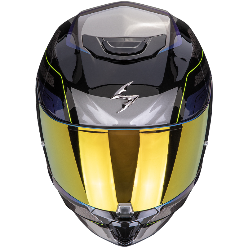 CASCO SCORPION EXO-391 LEO BLACK/BLUE