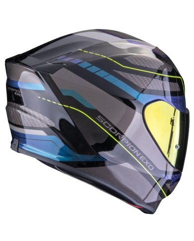 CASCO SCORPION EXO-391 LEO BLACK/BLUE
