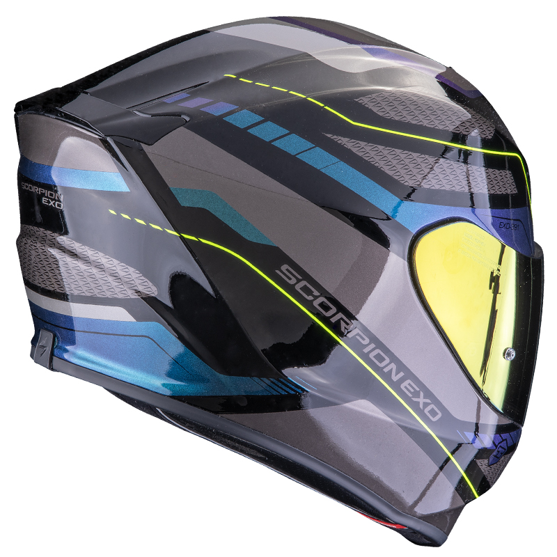 CASCO SCORPION EXO-391 LEO BLACK/BLUE
