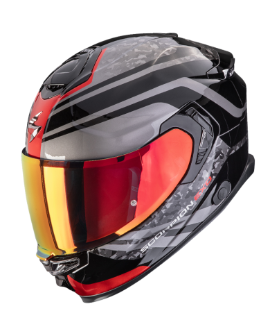 CASCO SCORPION EXO-GT SP AIR ARTEN BLACK/RED