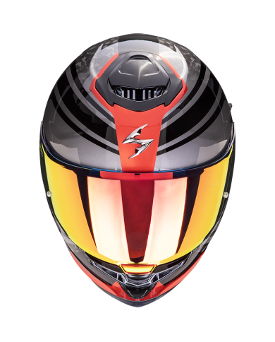CASCO SCORPION EXO-GT SP AIR ARTEN BLACK/RED