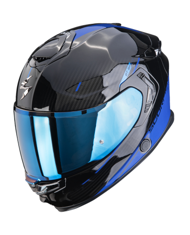 CASCO SCORPION EXO-GT SP AIR ASPHALT BLACK/BLUE