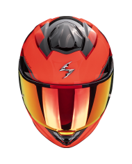 CASCO SCOPION EXO-530 AIR CLIP RED/BLACK