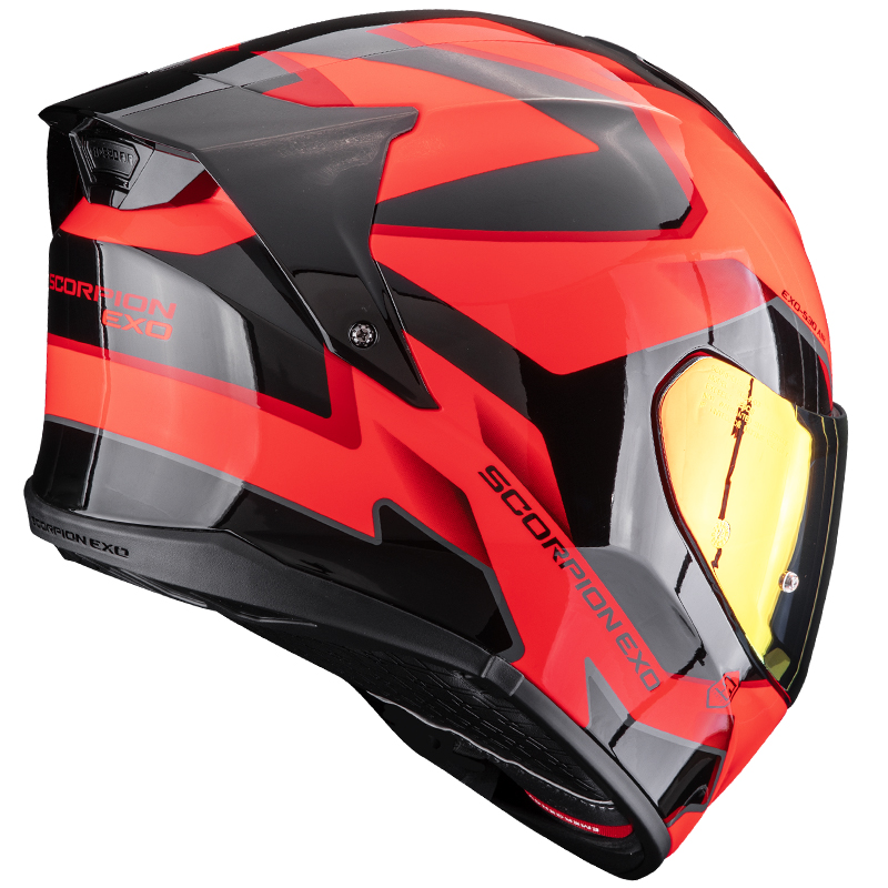 CASCO SCOPION EXO-530 AIR CLIP RED/BLACK