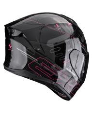 CASCO SCORPION EXO-530 AIR FOND BLACK/FUCSIA