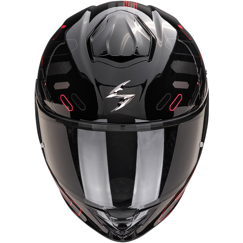 CASCO SCORPION EXO-530 AIR FOND BLACK/RED