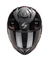 CASCO SCORPION EXO-530 AIR FOND BLACK/RED