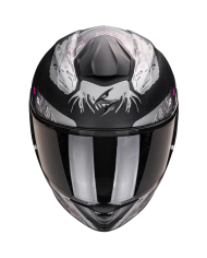 CASCO SCORPION EXO-530 AIR HADJI BLACK MATT/PINK