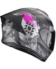 CASCO SCORPION EXO-530 AIR HADJI BLACK MATT/PINK