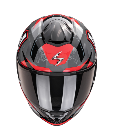 CASCO SCORPION EXO-530 AIR ROK GREY/BLACK/RED