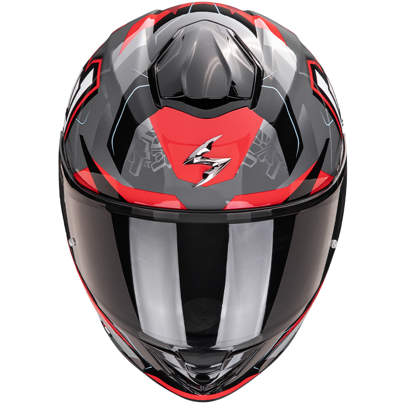 CASCO SCORPION EXO-530 AIR ROK GREY/BLACK/RED