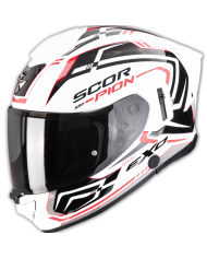 CASCO SCORPION EXO-530 AIR SLOPE WHITE/BLACK/RED