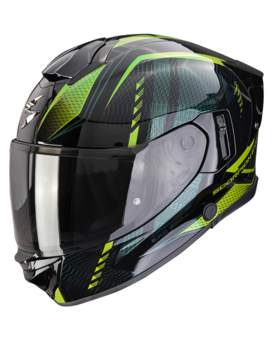 CASCO SCORPION EXO-530 AIR THERAS BLACK/GREEN