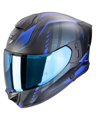CASCO SCORPION EXO-530 AIR THERAS MATT BLACK/BLUE