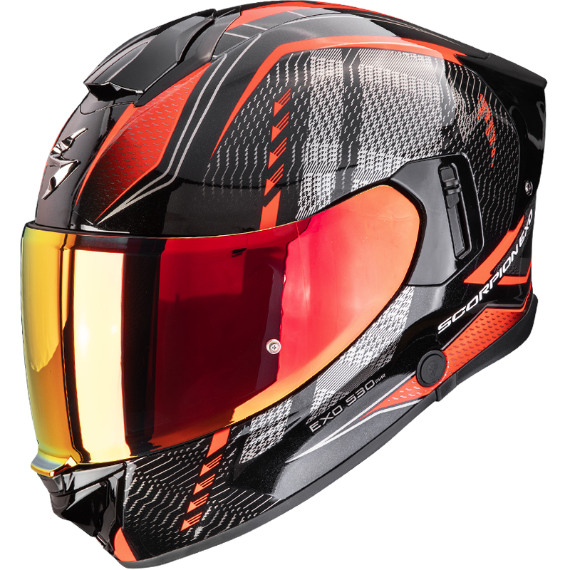 CASCO SCORPION EXO-530 AIR THERAS BLACK/RED
