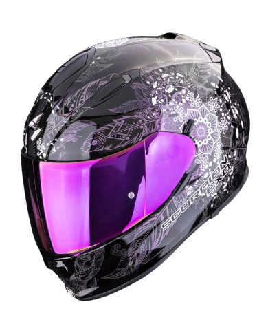 CASCO SCORPION EXO-491 DREAM BLACK/CHAMELEON