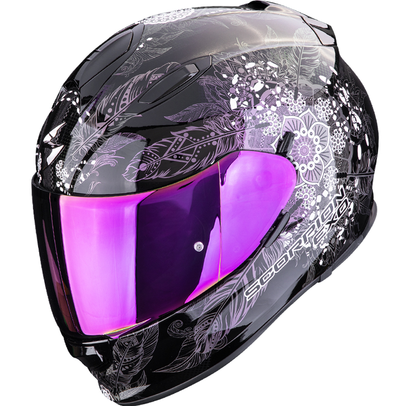 CASCO SCORPION EXO-491 DREAM BLACK/CHAMELEON