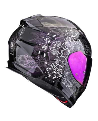 CASCO SCORPION EXO-491 DREAM BLACK/CHAMELEON