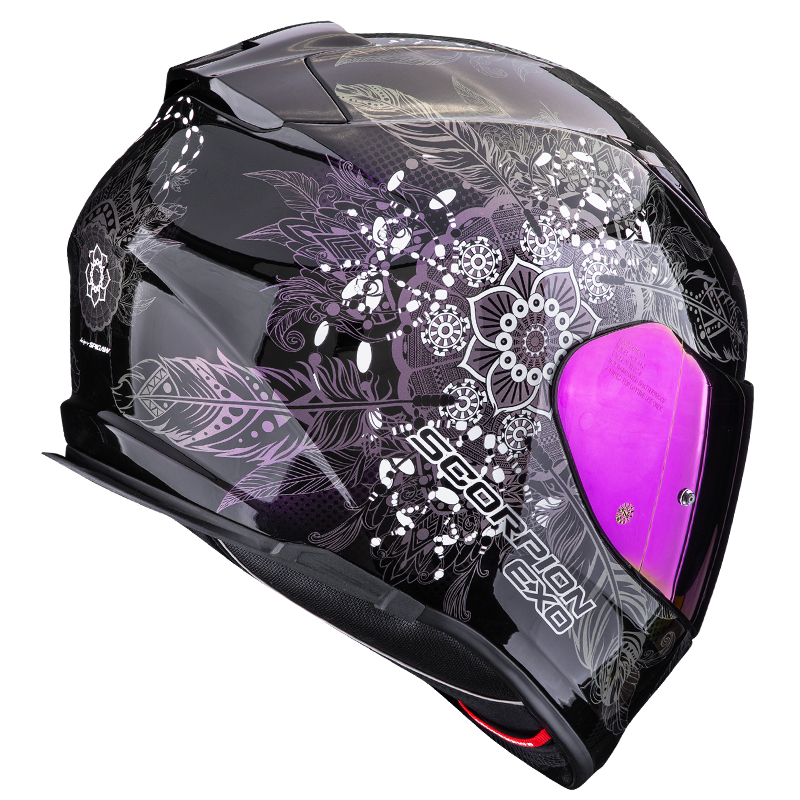 CASCO SCORPION EXO-491 DREAM BLACK/CHAMELEON