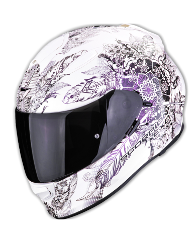 CASCO SCORPION EXO-491 DREAM WHITE/CHAMELEON