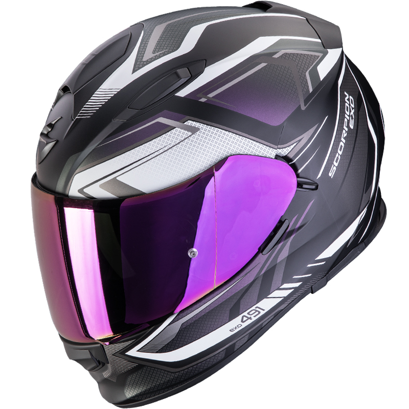 CASCO SCORPION EXO-491 ZUMO BLACK MATT/CHAMELEON