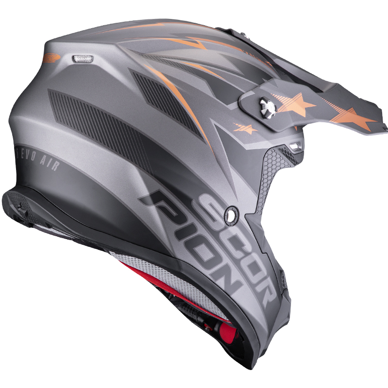 CASCO SCORPION VX-16 EVO AIR PATRIOT SILVER/BLACK/COPPER