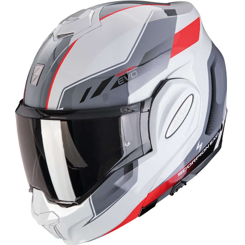 CASCO SCORPION EXO-TECH EVO SOCIUS GREY/RED